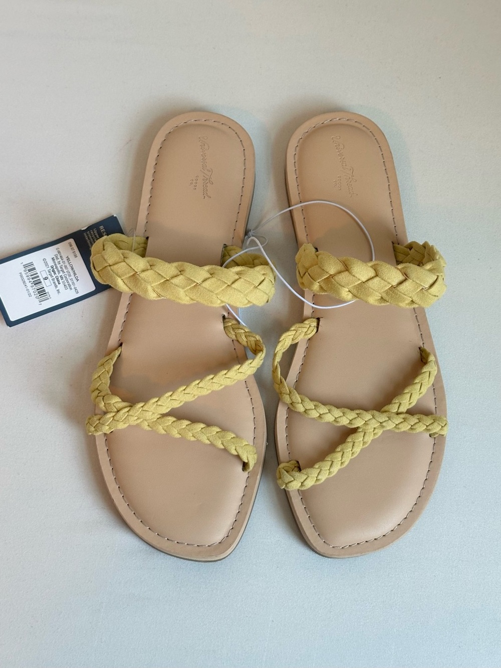 Universal Thread Braided Strappy Slide Sandals
